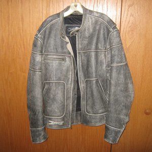 Joe Rocket Leather Motorcycle jacket Biker